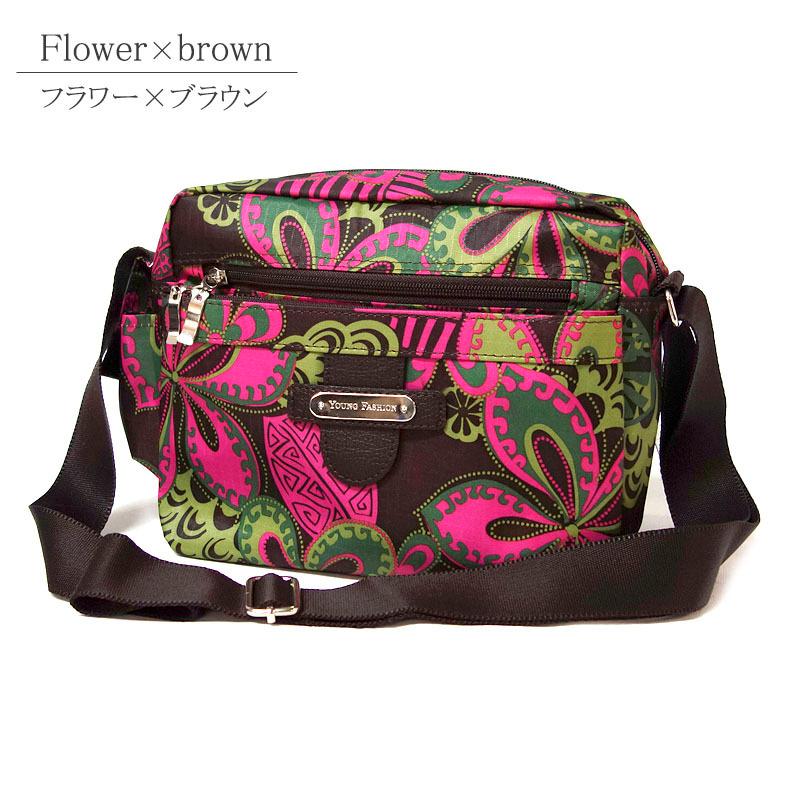 プリントポシェット レディースバック ポーチ ポシェット ペイズリー アラベスク フラワー トラベル 散歩 |  | 10