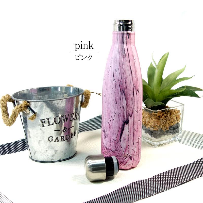 魔法瓶 水筒 マーブル柄 水分補給 熱中症対策 保冷温ボトル 行楽 ステンレスボトル オフィス variety |  | 04