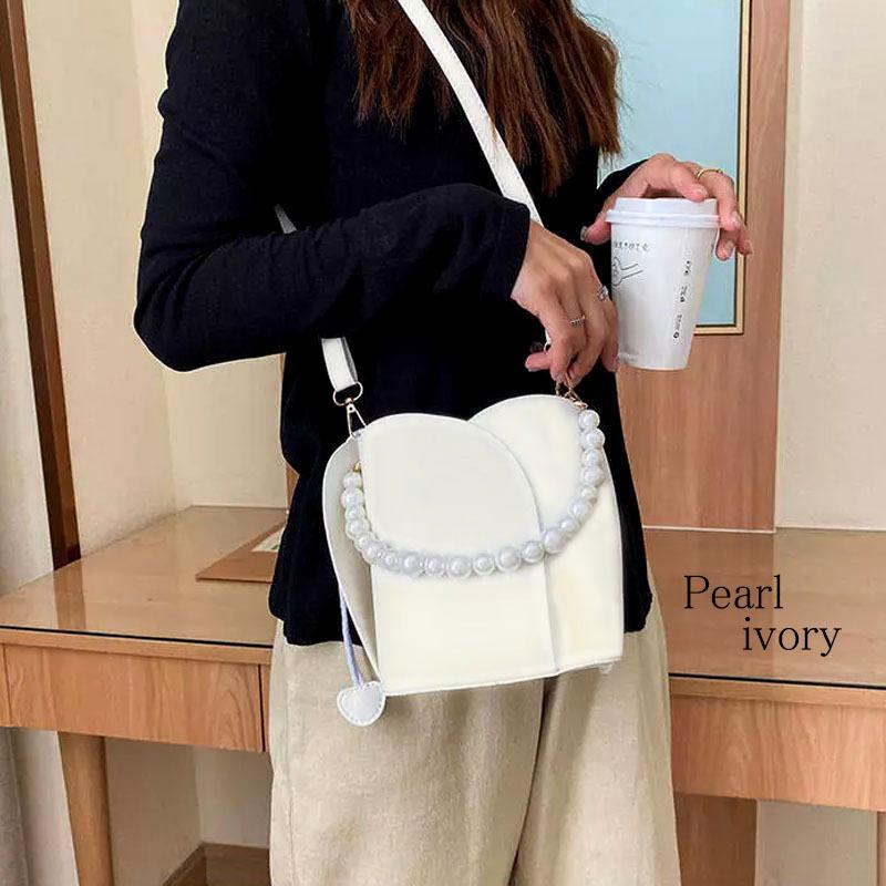 ショルダーバッグ レディース パールチェーン 斜め掛け 小さめ 軽量 トートバッグ ジャガード ミニバッグ |  | 05