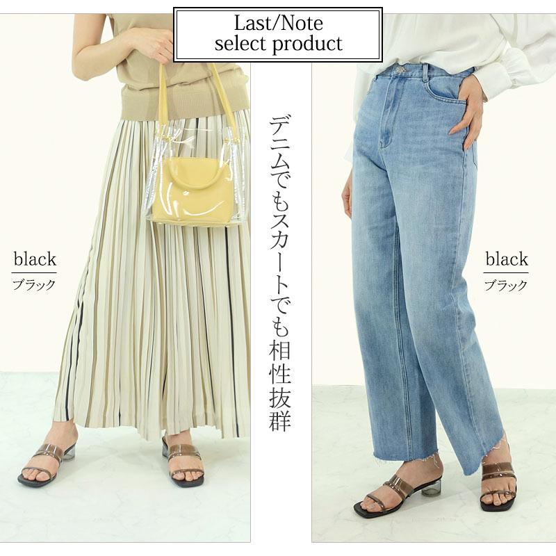 ミュール レディース サンダル 5cmヒール クリア 透明 歩きやすい パンプス 太ヒール チャンキーヒール  variety |  | 08