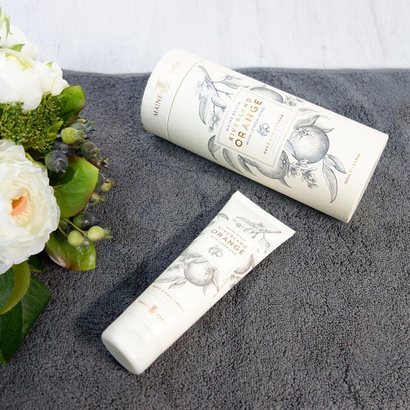 マインビーチ ハンド＆ネイルクリーム リバーランドオレンジ 100ml MAINE BEACH ハンドクリーム 保護 保湿 潤い 香り 癒し 箱付き | MAINE BEACH | 04
