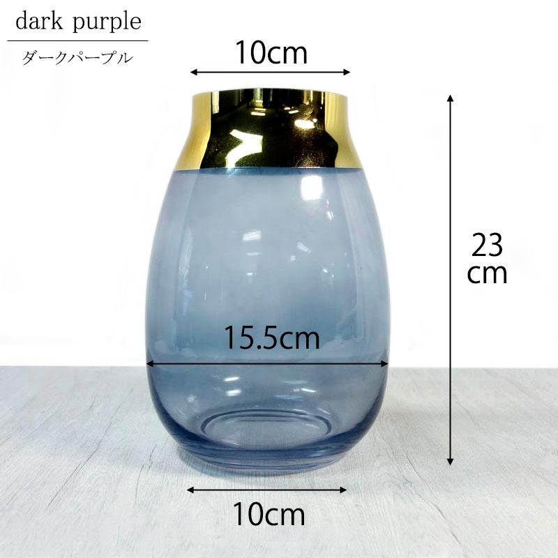 フラワベース 北欧風 花瓶 ガラス 透明 モダン おしゃれ 23cm フラワースタンド 花器 インテリア雑貨 VASE |  | 05