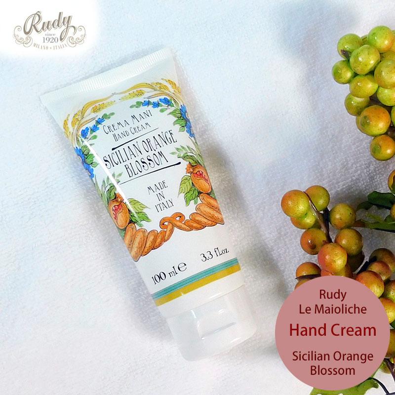 Rudy ルディ ル・マヨルカ ハンドクリーム シチリアンオレンジブロッサム 100ml アロマ 保湿 香り 潤い HC | RUDY