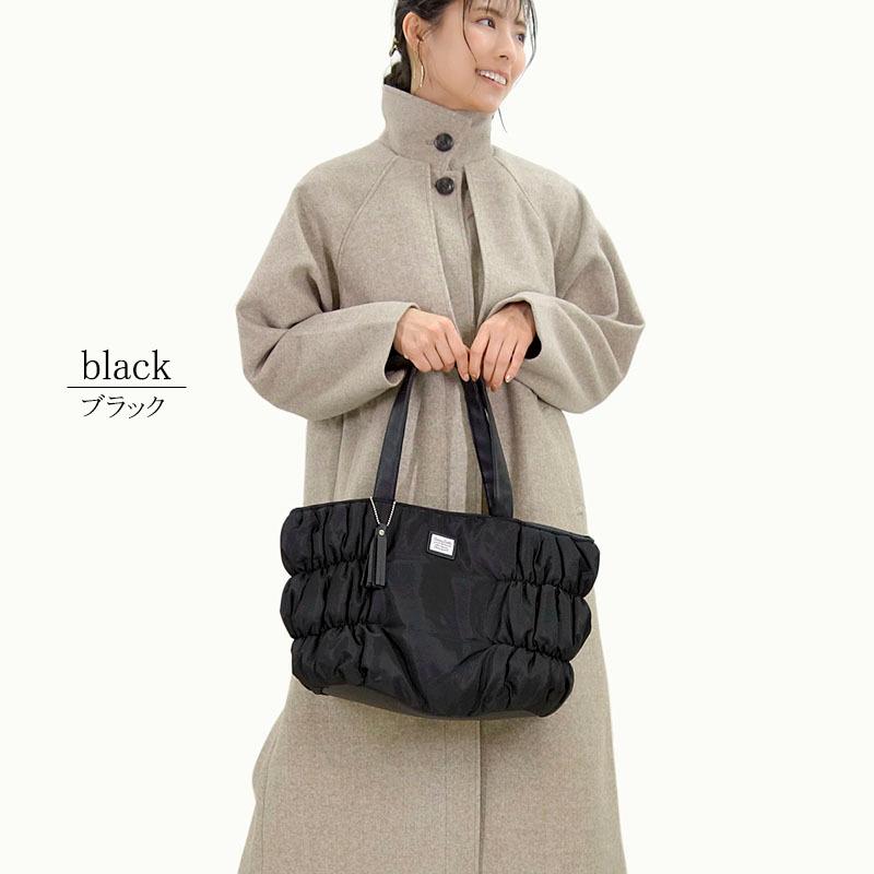 ナイロンライク トートバッグ レディース ショルダーバッグ 軽量 マグネット開閉式 肩掛け 通勤 通学 |  | 04