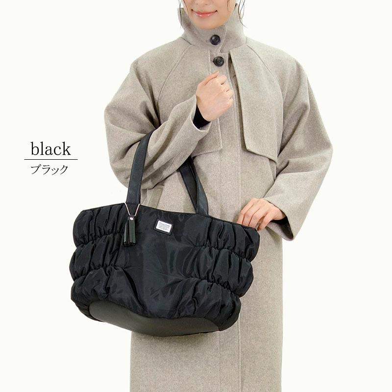 ナイロンライク トートバッグ レディース ショルダーバッグ 軽量 マグネット開閉式 肩掛け 通勤 通学 |  | 06