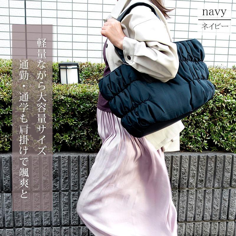 ナイロンライク トートバッグ レディース ショルダーバッグ 軽量 マグネット開閉式 肩掛け 通勤 通学 |  | 07