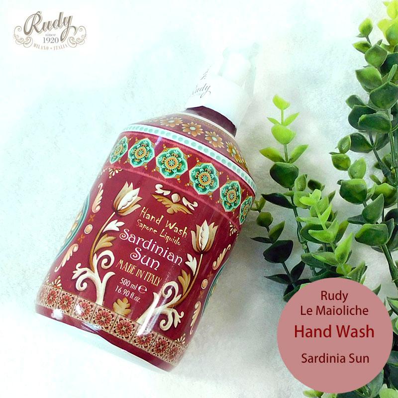 Rudy ルディ ル・マヨルカ ハンドウォッシュ サルディーニャサン 500ml 保湿 液体石鹸 バスグッズ 癒し 潤い BW | RUDY