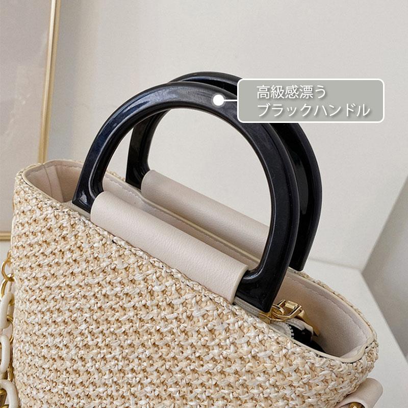 ハンドバッグ 2way ショルダーバッグ レディース 斜め掛け 小さめ 合成皮革 配色 ゴールド金具 鞄 上品 |  | 11