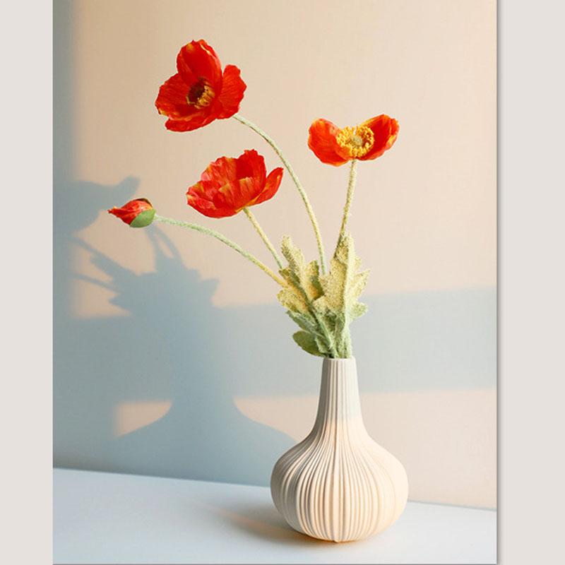 フラワーベース 北欧風 花瓶 セラミック フラワースタンド おしゃれ 花器 一輪挿し 丸 モダン 韓国 模様替え VASE |  | 10