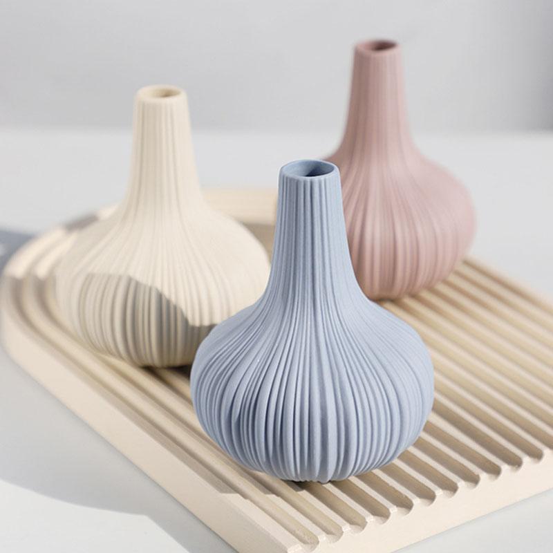 フラワーベース 北欧風 花瓶 セラミック フラワースタンド おしゃれ 花器 一輪挿し 丸 モダン 韓国 模様替え VASE |  | 03