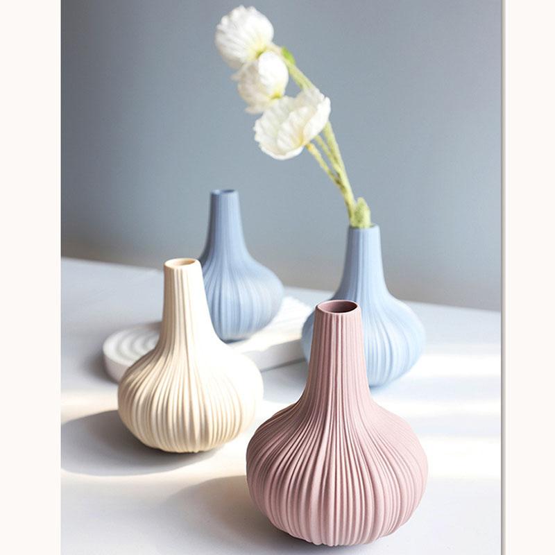 フラワーベース 北欧風 花瓶 セラミック フラワースタンド おしゃれ 花器 一輪挿し 丸 モダン 韓国 模様替え VASE |  | 09