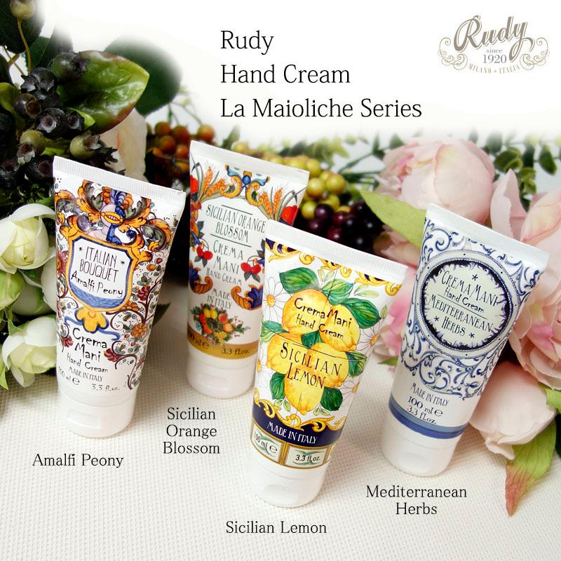 Rudy ルディ ル・マヨルカ ハンドクリーム イタリアンオリーブオイル 100ml アロマ 保湿 香り 潤い HC | RUDY | 04