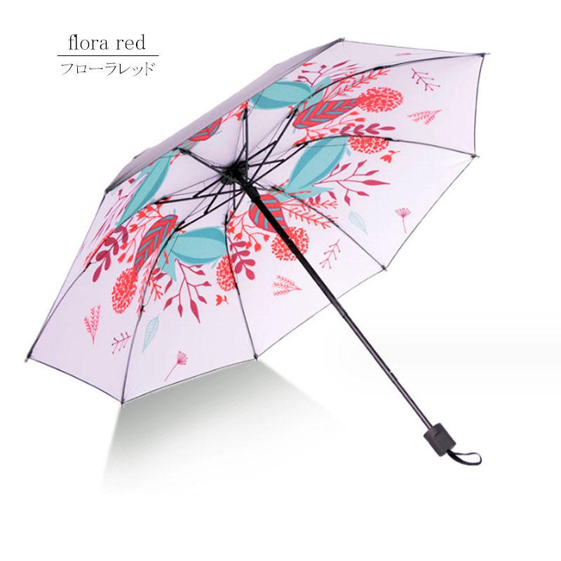 日傘 折りたたみ 完全遮光 コンパクト 晴雨兼用 雨傘 撥水 デイリー 軽量 ハワイ UVカット variety umbrella |  | 12