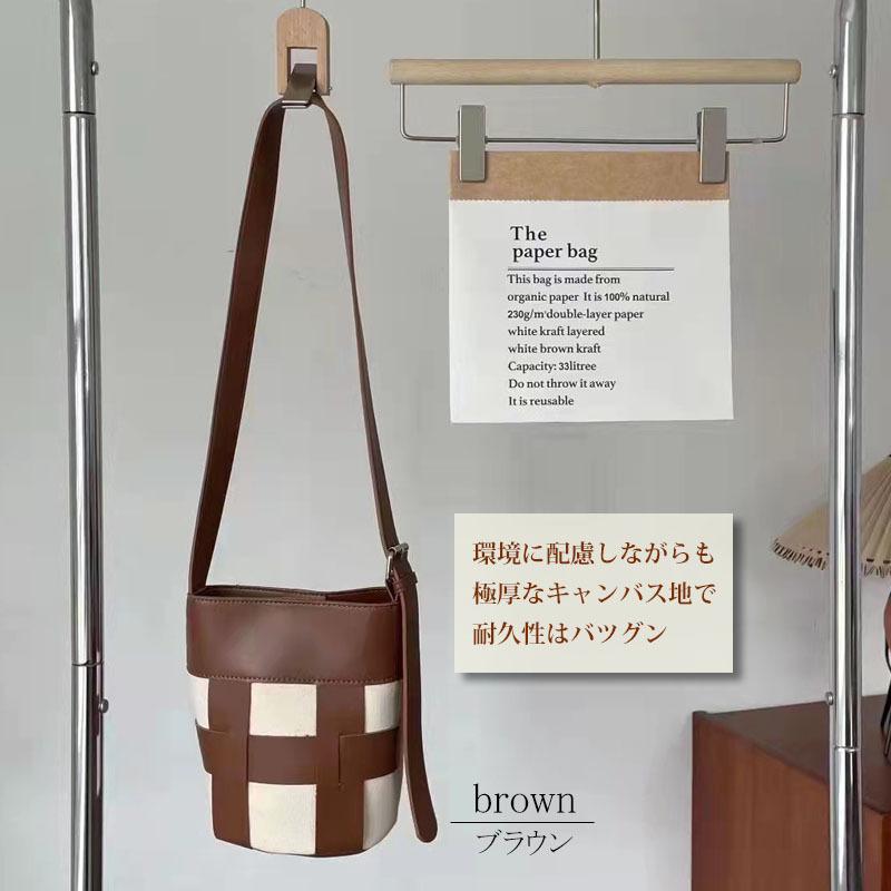 ショルダーバッグ レディース 斜め掛け 肩掛け 小さめ 合成皮革 キャンバス 軽量 機能的 抜け感 |  | 10