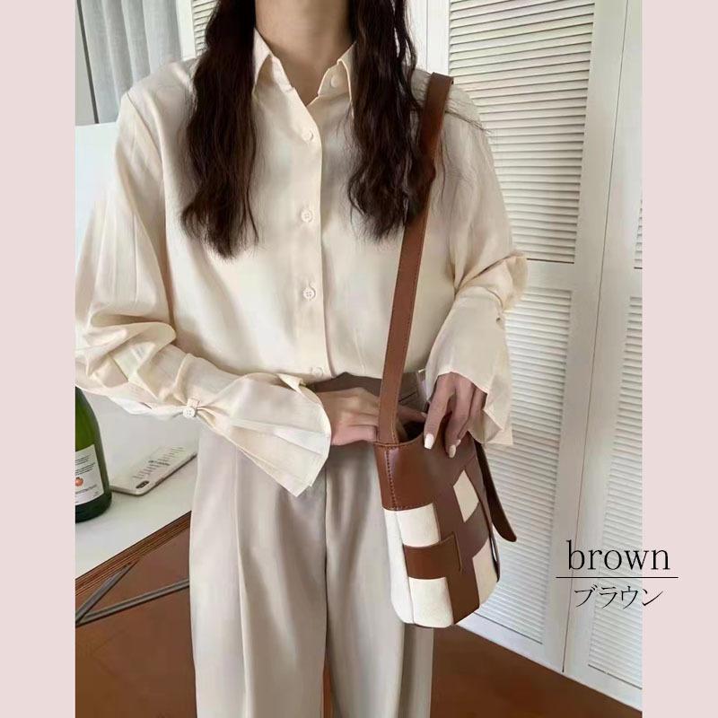 ショルダーバッグ レディース 斜め掛け 肩掛け 小さめ 合成皮革 キャンバス 軽量 機能的 抜け感 |  | 12