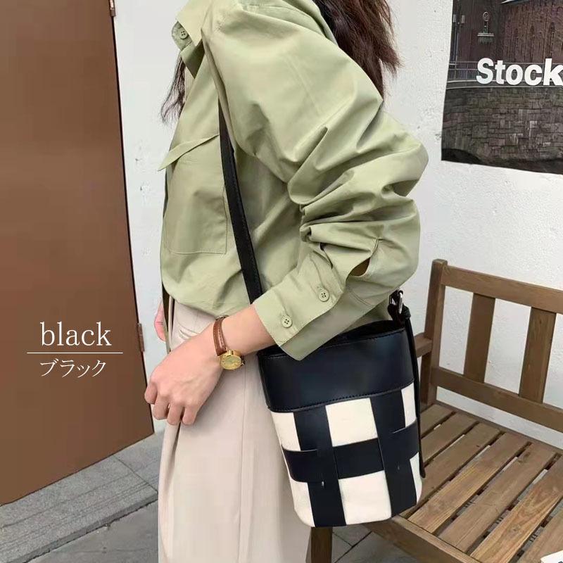 ショルダーバッグ レディース 斜め掛け 肩掛け 小さめ 合成皮革 キャンバス 軽量 機能的 抜け感 |  | 04