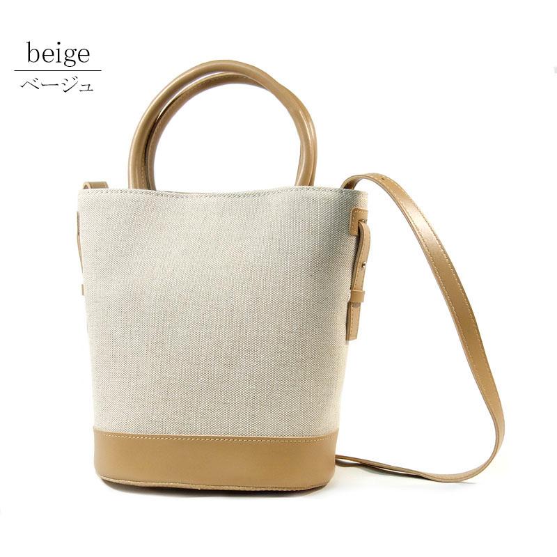 ハンドバッグ レディース 小さめ 合成皮革 2way キャンバス 斜め掛け 配色 上品 シンプル 定番 お出掛け |  | 13