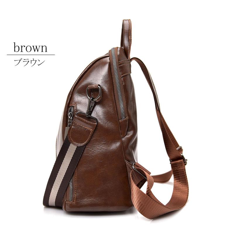 リュックサック 合成皮革 レディース バッグ 撥水 防水 シック きれいめ ビジネス 通勤 通学 軽量 |  | 10