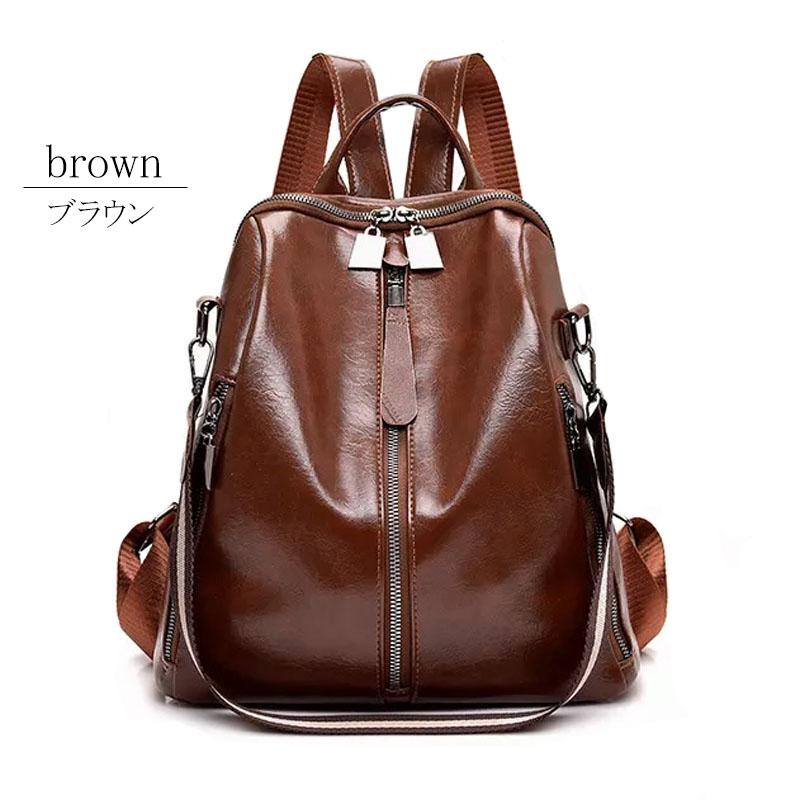 リュックサック 合成皮革 レディース バッグ 撥水 防水 シック きれいめ ビジネス 通勤 通学 軽量 |  | 14