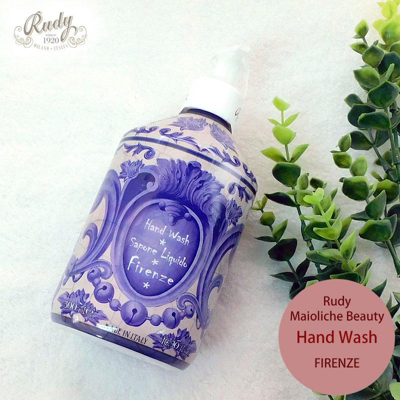 Rudy ルディ ル・マヨルカ ハンドウォッシュ フィレンツェ 500ml マヨルカビューティー オーガニック 保湿 香り BW | RUDY