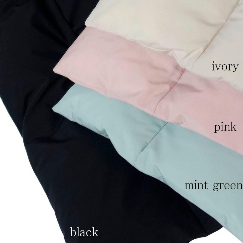 ティペット マフラー 中綿 レディース ストール 大きめ ダウン風 撥水加工 防寒 クロス ショール ふんわり 韓国ファッション |  | 07