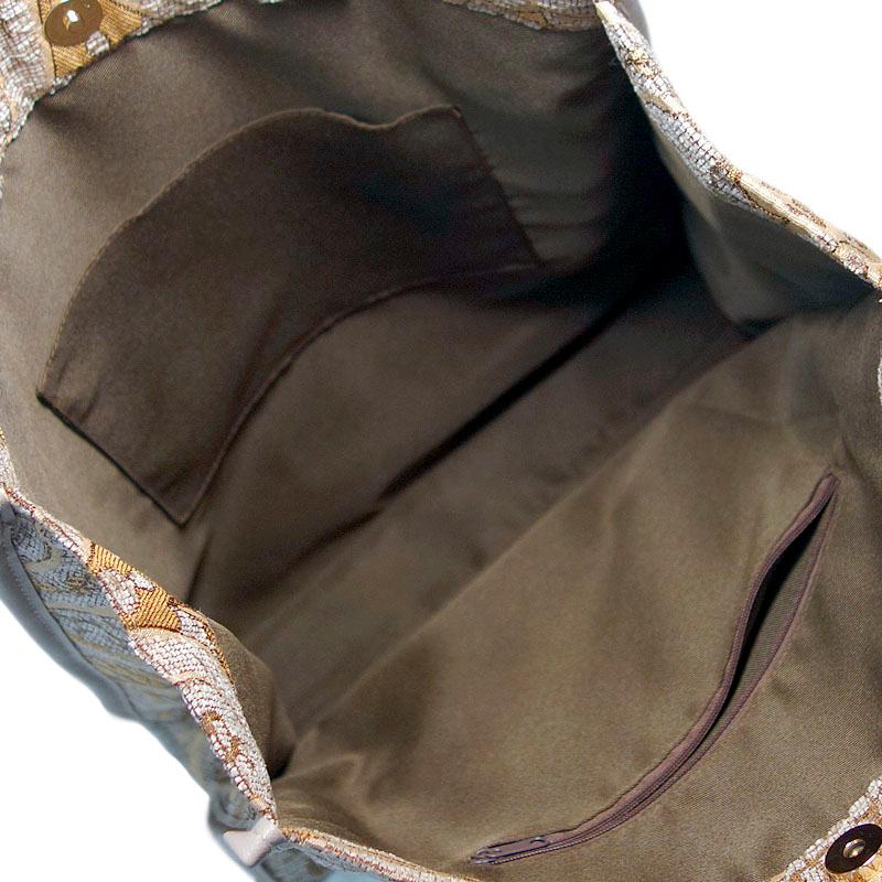 トートバッグ ペイズリー柄 ジャガード織 レディース 大きめ A4 手提げ 軽量 ショルダーバッグ 大容量 高見え |  | 09