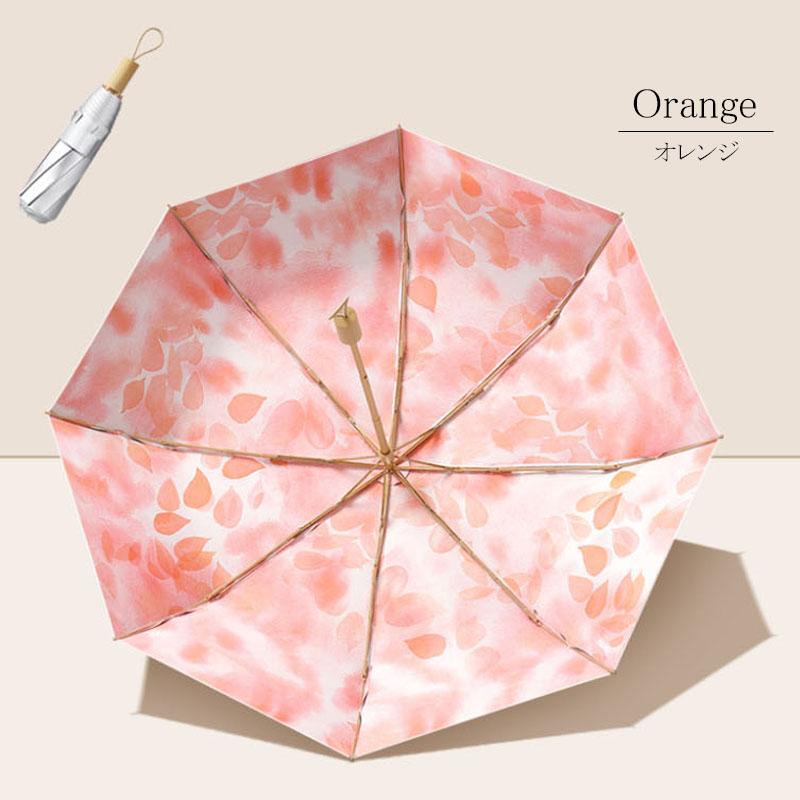 日傘 折りたたみ 晴雨兼用 コンパクト 完全遮光 花柄 雨傘 レディース 軽量 variety umbrella |  | 04