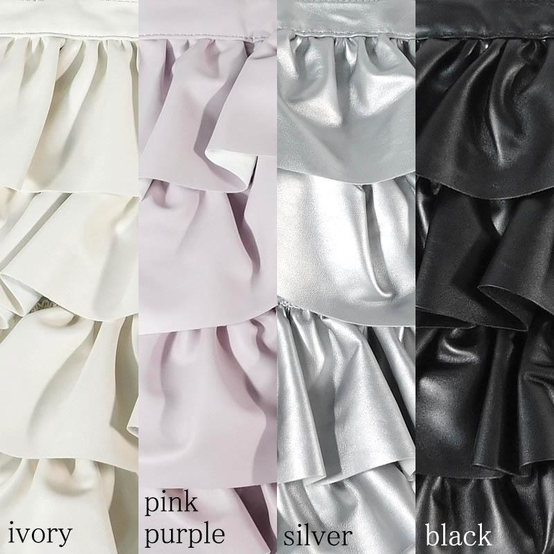 フリル トートバッグ レディース ショルダーバッグ 肩掛け 手提げ 軽量 縦型 ツヤ レトロ |  | 15