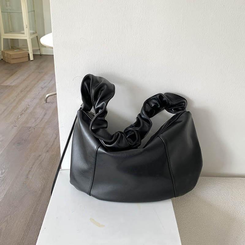 ギャザーショルダー トートバッグ レディース メッセンジャーバッグ 小さめ 肩掛け 高見え 巾着 |  | 08