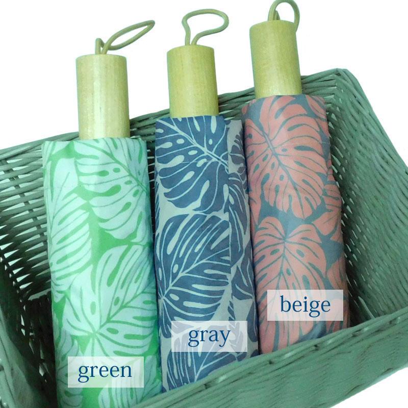 日傘 ハワイアンプリント 完全遮光 折りたたみ傘 レディース 晴雨兼用 完全遮光 撥水 UVカット 軽量 コンパクト umbrella |  | 12