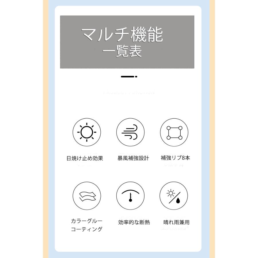 日傘 折りたたみ 晴雨兼用 完全遮光 レディース コンパクト 撥水 遮熱 デイリー ボタニカル柄 ゴールド 軽量 umbrella |  | 12