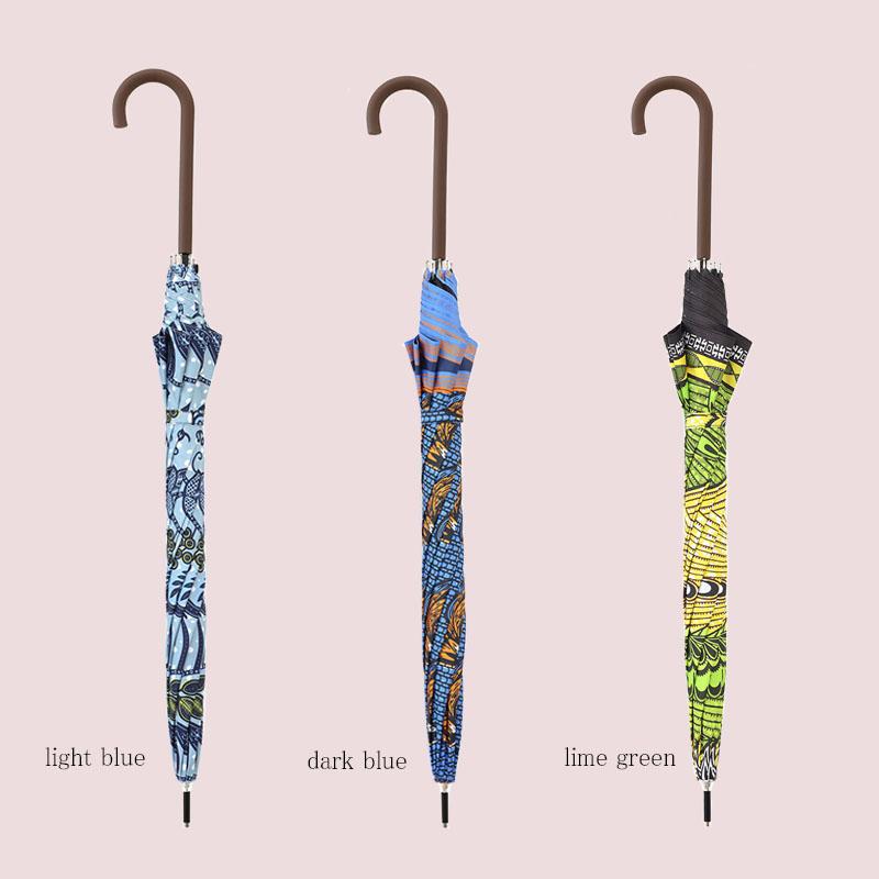 日傘 アフリカン柄 晴雨兼用 長傘 全5種類 撥水 ジャンプ傘 雨傘 軽量 完全遮蔽 umbrella ファッション小物 |  | 14