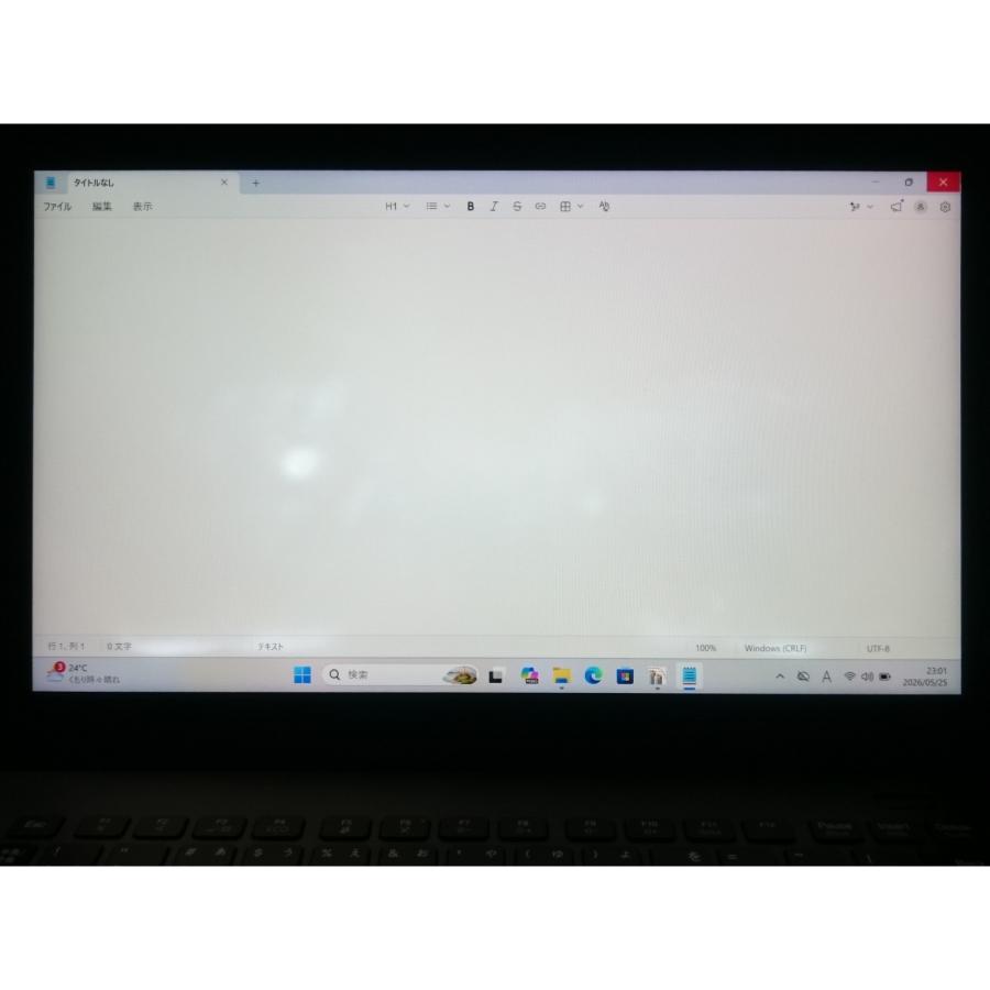 ち*ー様 100 L0604-01 【ジャンク】ノートパソコン 液晶表示OK
