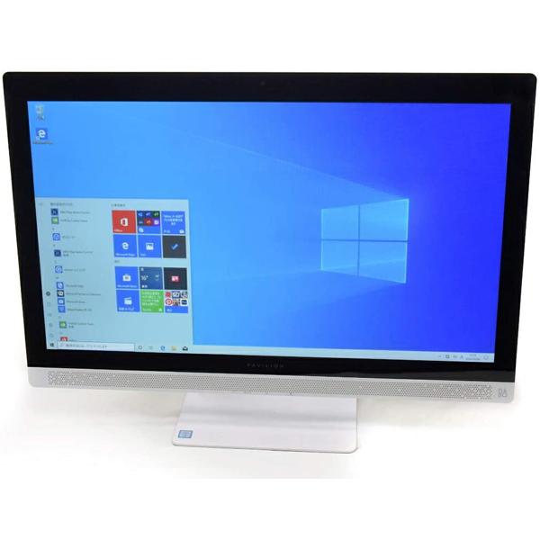 HP Pavilion all-in-one 27-a170jp Microsoft Office 2019 Ci7(6700T)2.8GHz 16GB SSD128GB+HDD2TB 27インチ ADPモデル Webカメラ 中古パソコン