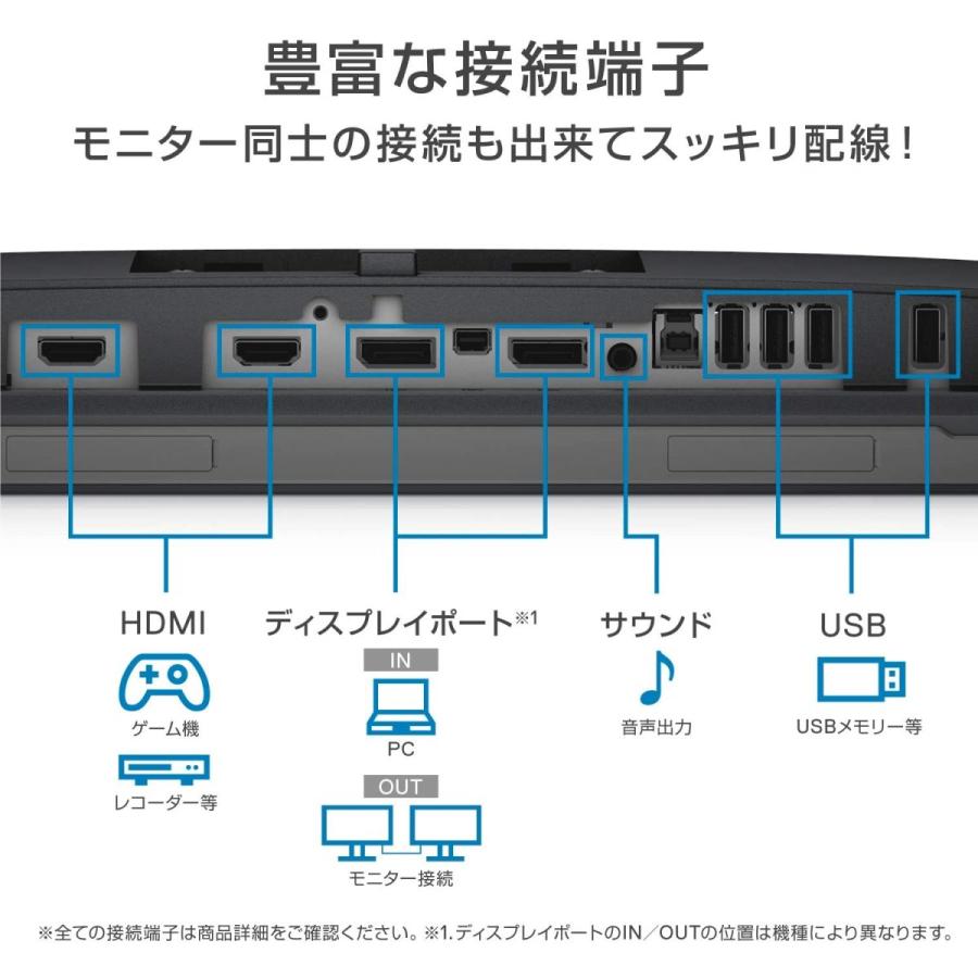 Dell 24 Monitor U2415/24インチ/WQHD/IPS 非光沢/高さ調整 回転