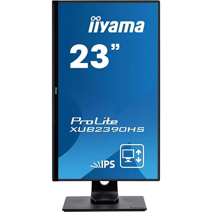 飯山 iiyama モニター ProLite XUB2390HS-B1(23型/ノングレア非光沢/AH-IPS/DVI,HDMI,D-Sub) 3ヶ月保証付き 送料無料 中古モニター｜notepc-store｜02