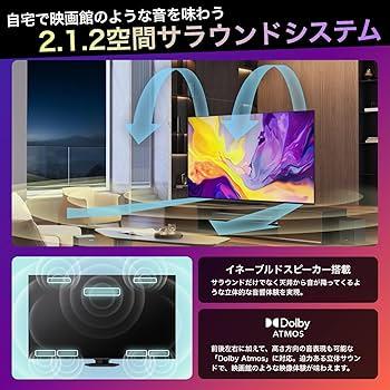 LG MyView Smart Monitor 元箱付き ハイセンス 65V型 65U9N 4K Mini