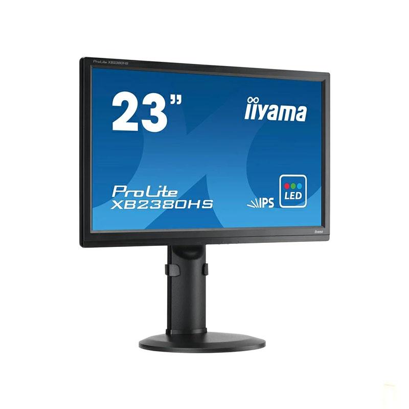 飯山 iiyama モニター ProLite XB2380HS (ノングレア非光沢/IPS/DVI,HDMI,D-Sub) 23型ワイド液晶ディスプレイ 3ヶ月保証付き 中古 送料無料｜notepc-store｜02