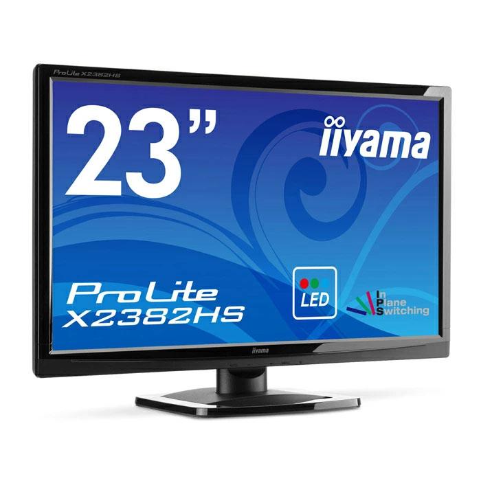 飯山 iiyama モニター ProLite X2382HS X2382HS-GB1(23型/ノングレア非光沢/IPS/DVI,HDMI,D-Sub) 3ヶ月保証付き 送料無料｜notepc-store｜02