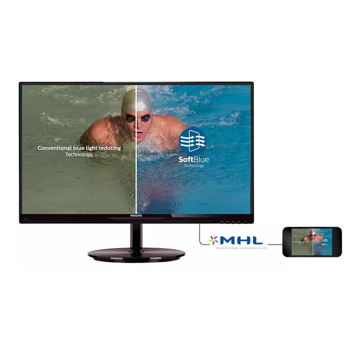 美品 PHLIPS/フィリップス 21.5型 液晶ディスプレイ 224E5EDSB/11 動作確認済み  ☆ PayPay(ペイペイ)決済可能 ☆ 札幌市 清田区 平岡 Philips（フィリップス） 224E5EDSB/11 SoftBlue テクノロジー搭載液晶