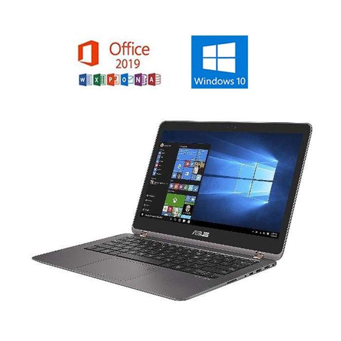 【i7/SSD512】Zenbook Flip UX360UA-6500（美品） ASUS（エイスース） ASUS ZenBook Flip UX360UA-6500 グレー Microsoft