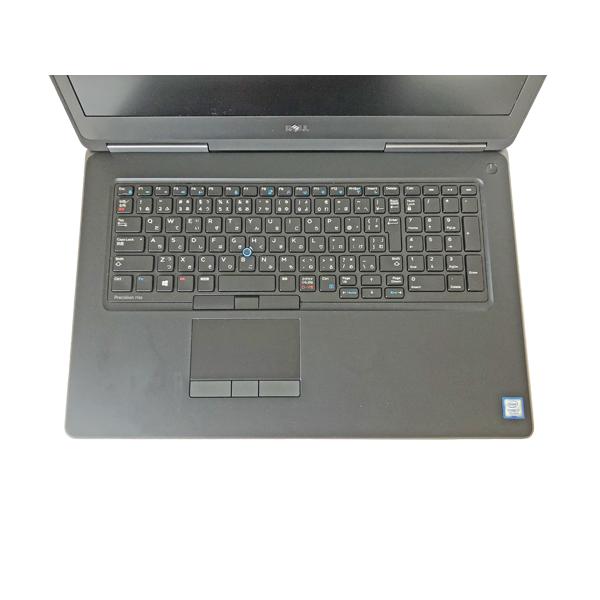 中古パソコン DELL Precision7720 Microsoft Office 2019 Intel Xeon E3-1505M v6 3.0GHz 32GB HDD1TB+SSD256GB Quadrom P3000 17.3型FHD Webカメラの画像