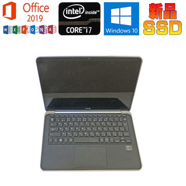 中古パソコン DELL XPS13-L322X Microsoft Office 2019 Core i7 2.1GHz 8GB SSD256GB 13.3インチ FHD Webカメラ USB 3.0 ノートパソコン｜notepc-store