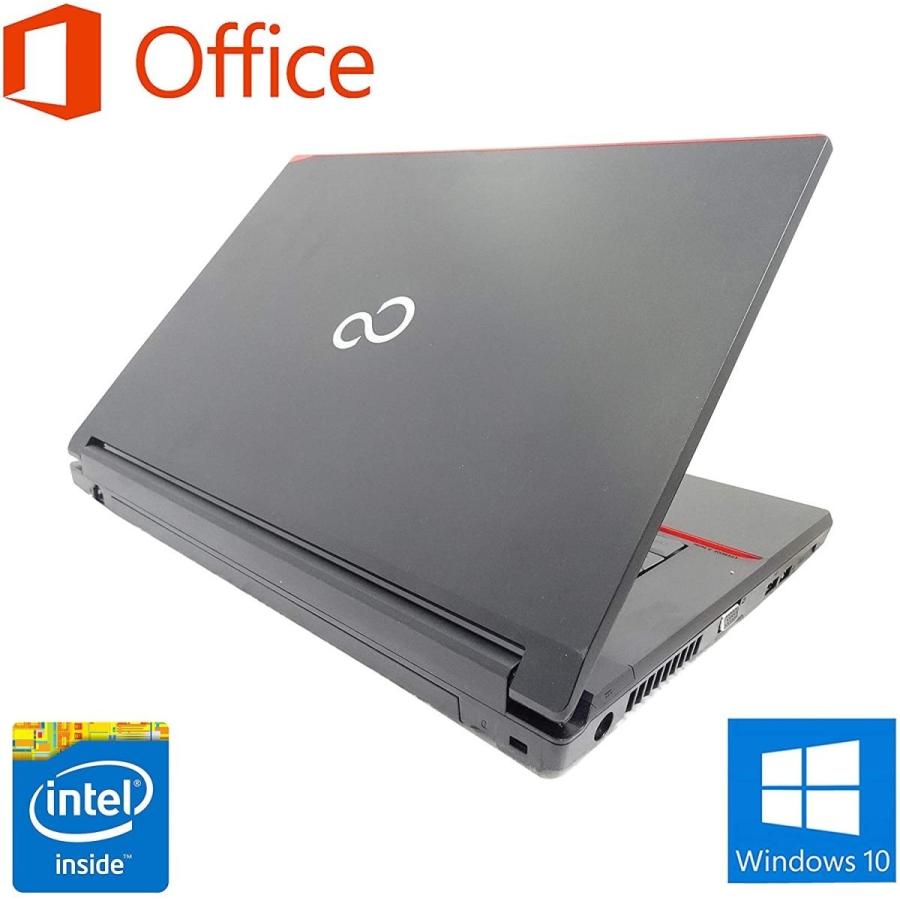 PC-VJ17LFWL 2015年モデル、office2019 LIFEBOOK 中古パソコン 富士通 Microsoft Office2019 Win10 新世代