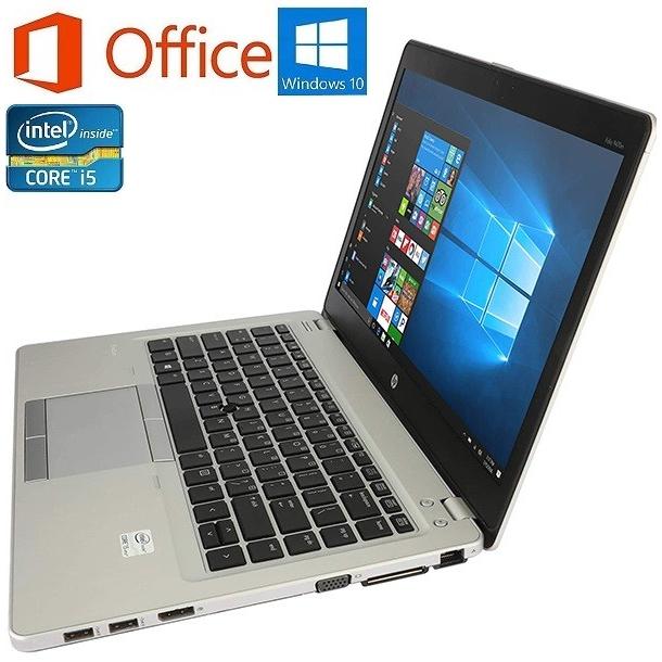 中古パソコン HP EliteBook Folio 9470m Microsoft Office 2019 Win 10 Core i5-3427U 1.8GHz 新品メモリ8GB SSD:180GB 14インチ/無線LAN｜notepc-store｜02