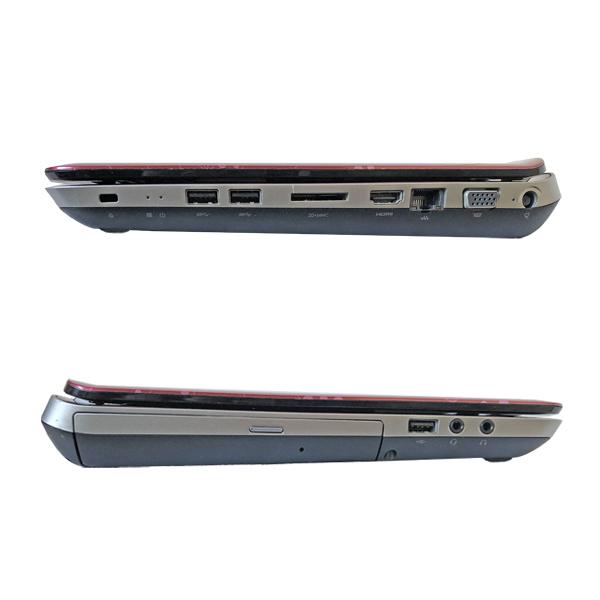 Pavilion 中古パソコン HP dv4-3123TX ルビーレッド Microsoft Office
