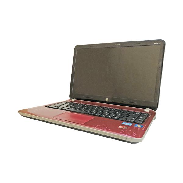 パソコン HP Pavilion dv4 Core i5 4GB SSD240GB Pavilion 中古パソコン HP dv4-3123TX ルビーレッド Microsoft Office