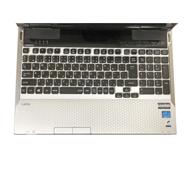 中古パソコン NEC LaVie L PC-LL750JS3EW Microsoft Office 2019 Core i7-3630QM 2.4GHz 8GB SSD128GB BD 10キー 15.6型HD Webカメラ｜notepc-store｜05