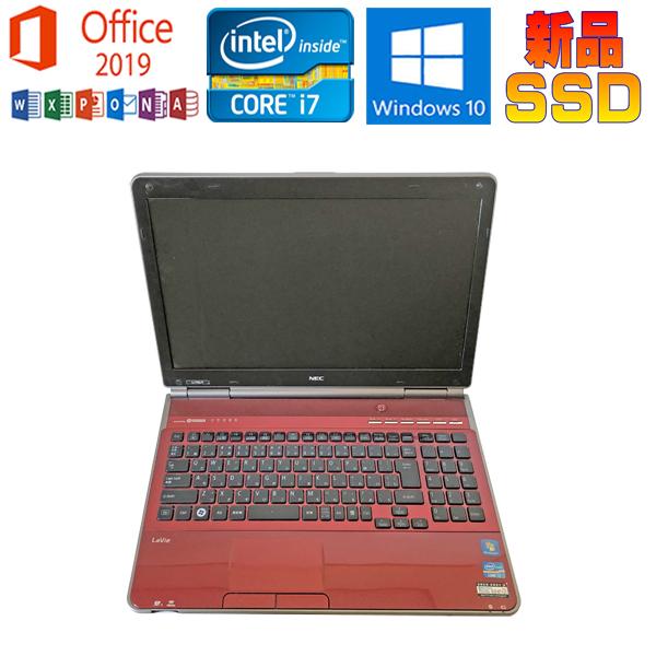 LaVie L 中古パソコン NEC LL750F26R Microsoft Office 2019 Core i7