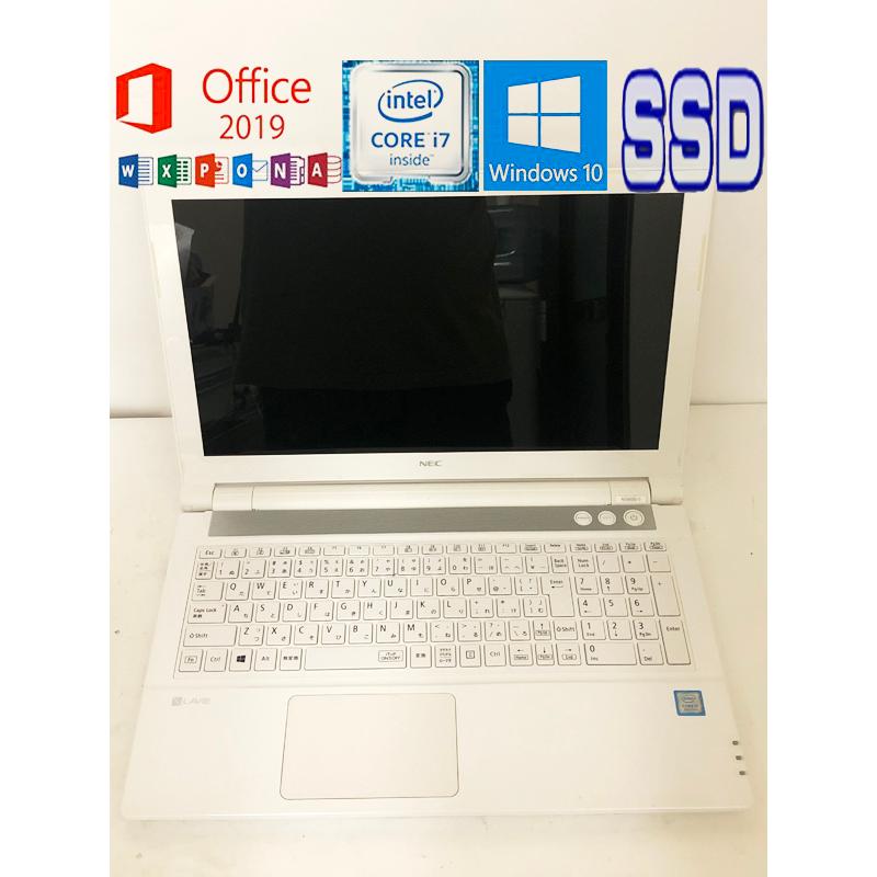 NEC LAVIE Note  NS600/J ノートパソコン LaVie NEC LAVIE NS600/J 第8世代 ( Core i7 8550U 1.80GHz /メモリ